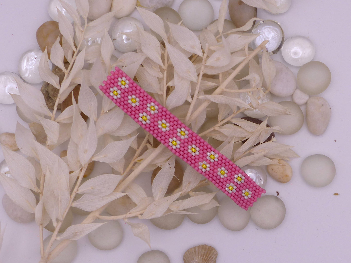Grande Barrette Pâquerettes
