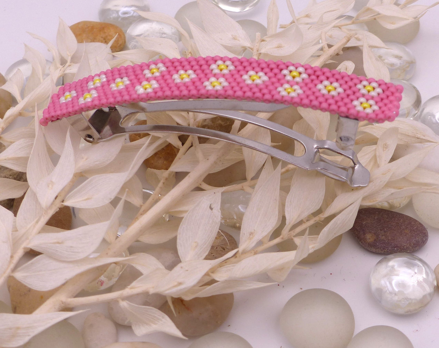 Grande Barrette Pâquerettes
