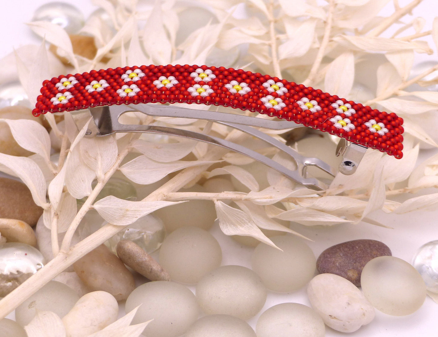 Grande Barrette Pâquerettes