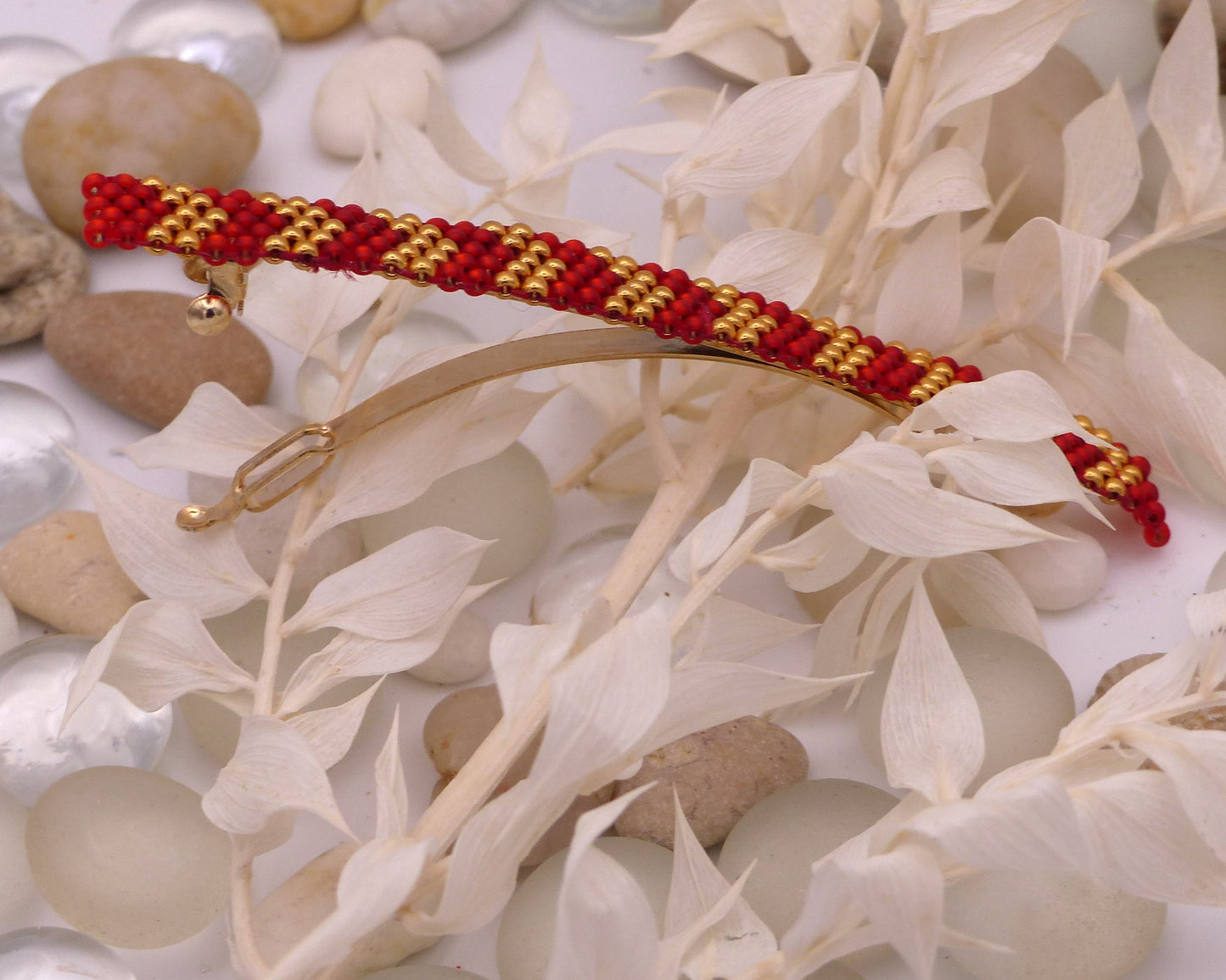 Longue barrette Chèvrefeuille