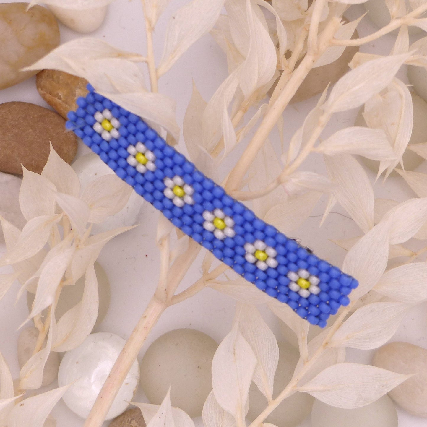 Petite barrette Pâquerettes
