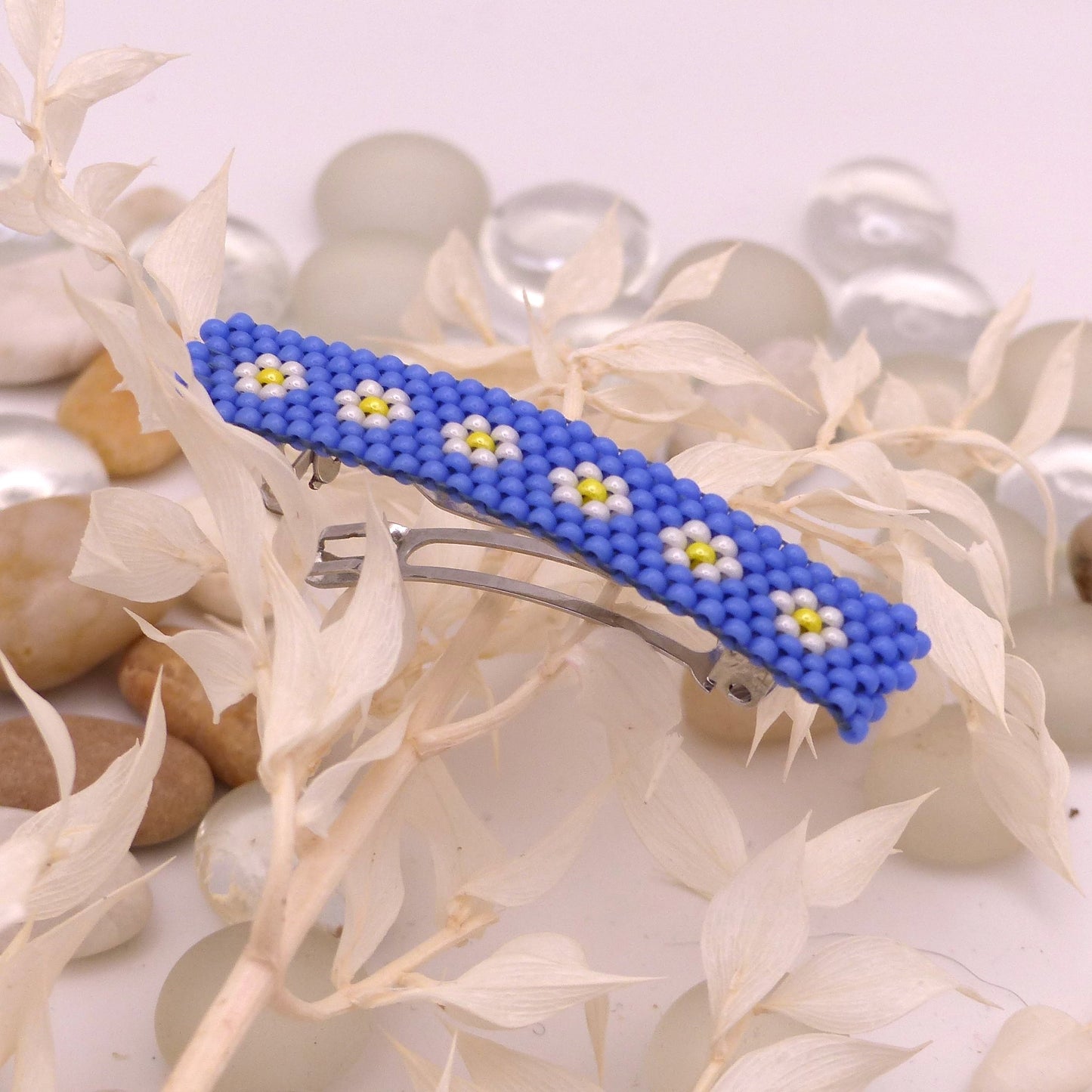 Petite barrette Pâquerettes