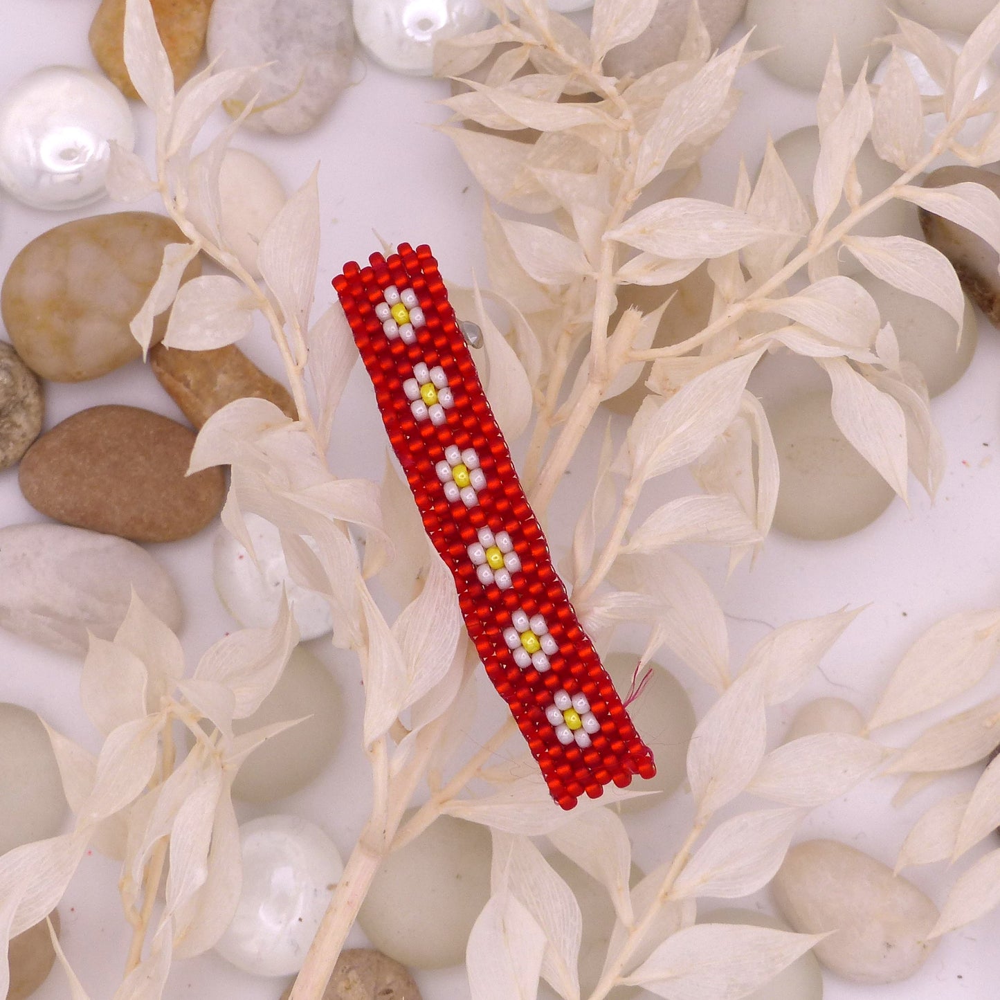 Petite barrette Pâquerettes