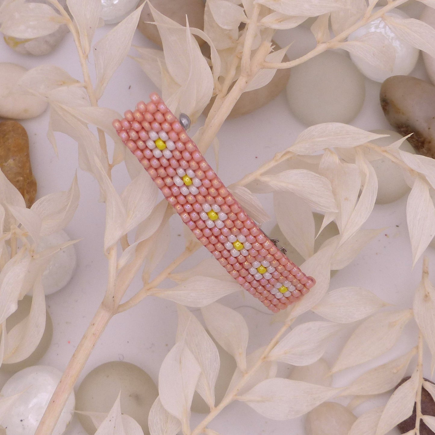 Petite barrette Pâquerettes