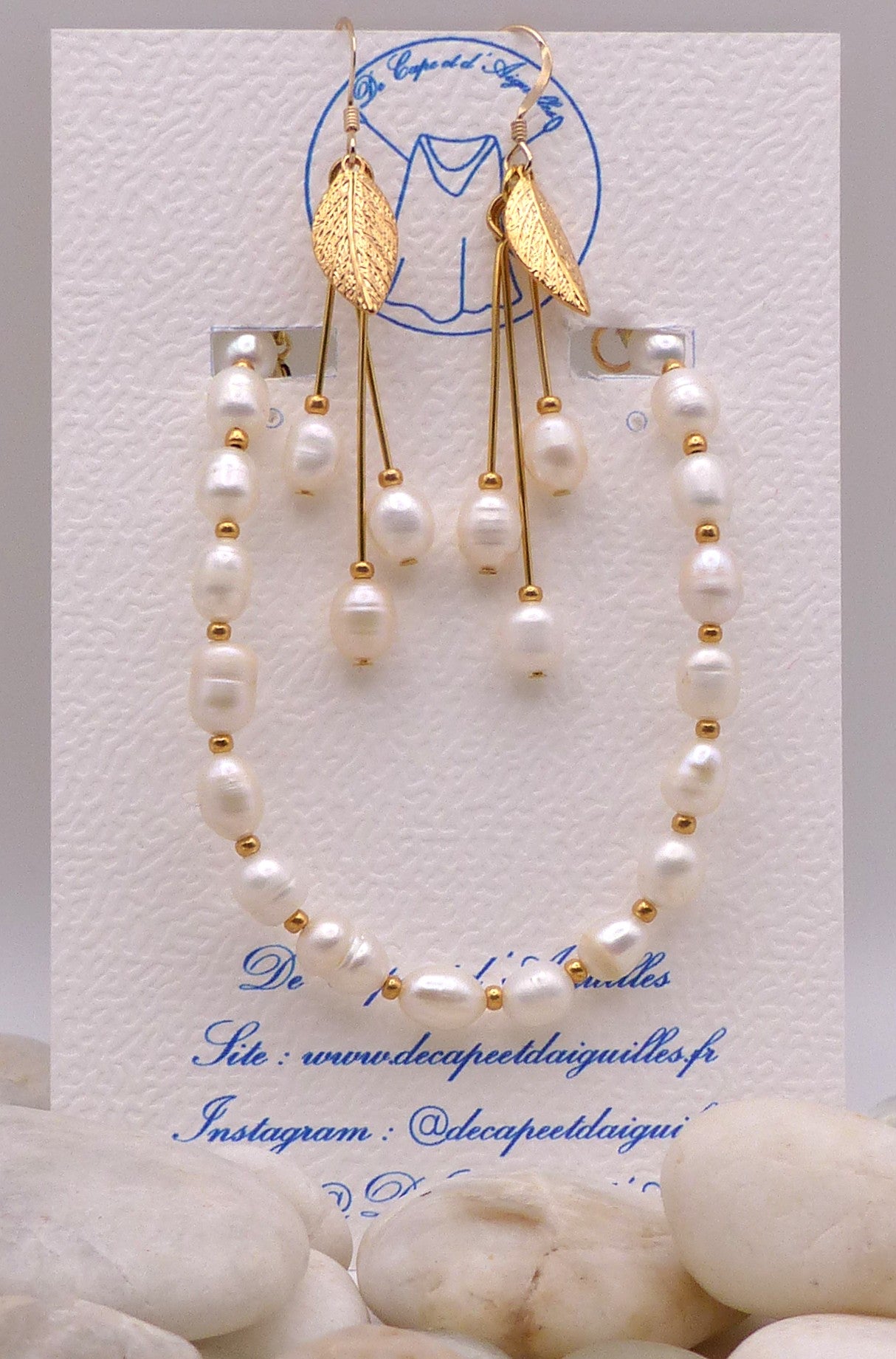 Boucles d'oreilles La Mître - L'élégance méditerranéenne