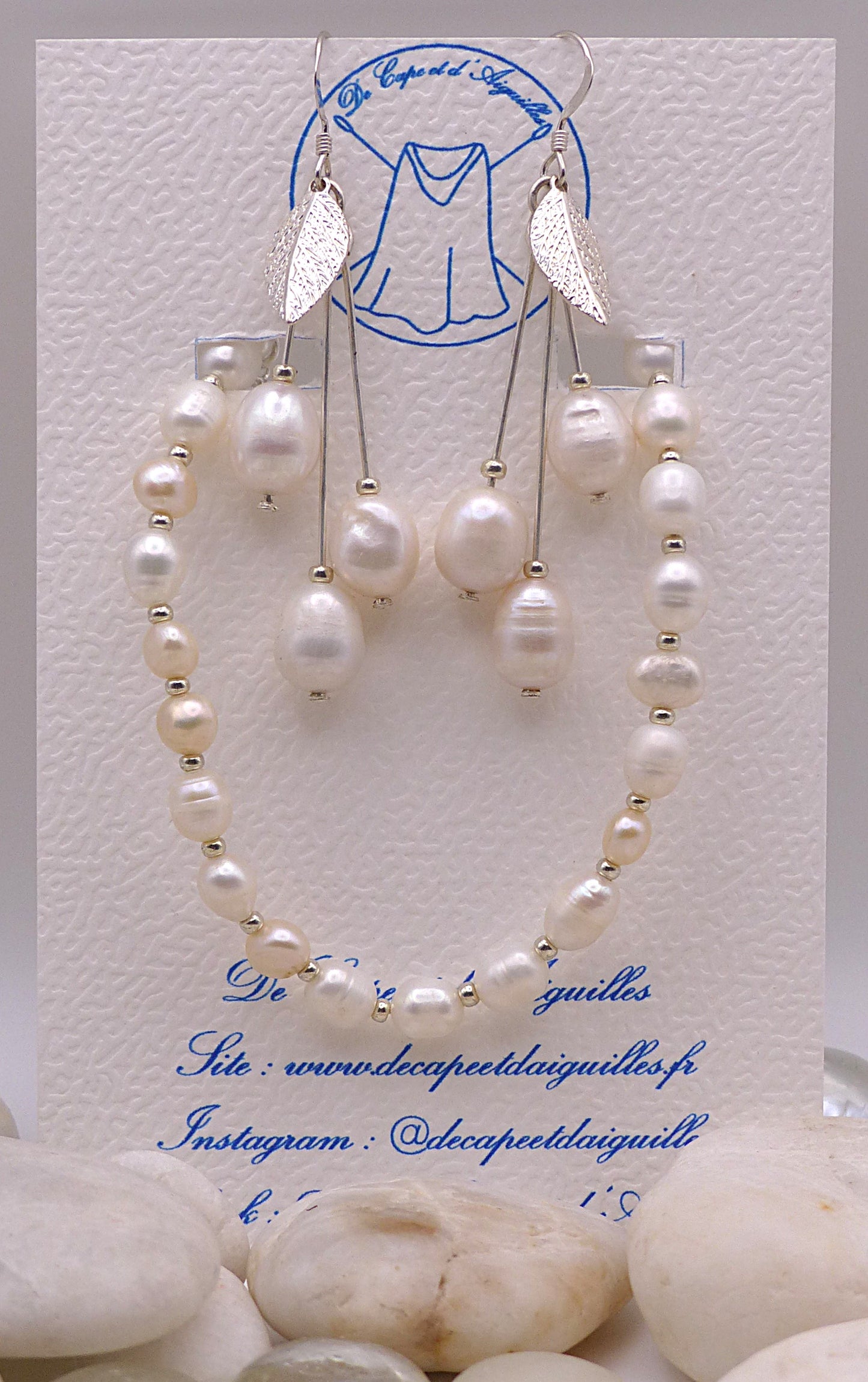 Boucles d'oreilles La Mître - L'élégance méditerranéenne
