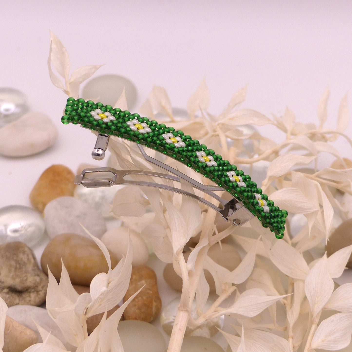 Petite barrette Pâquerettes